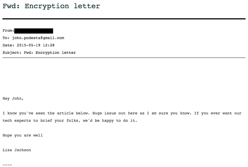 Illustration for article titled Leaked Emails Show How Apple Tried to Lobby the Clinton Campaign on Encryption
